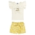 Conjunto Infantil Feminino Marlan - Blusa e Short - Shine - comprar online