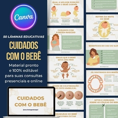 50 Lâminas educativas Cuidados com o Bebê - loja online