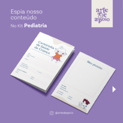 Kit de Artes de Apoio para Pediatria na internet