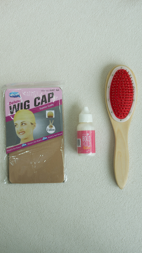 Kit Aplicação 2: Cola + Escova Raquete + Wig Cap - comprar online