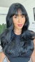 Wig Luisa Preta - loja online