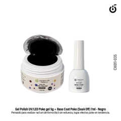 Kit de Poke Gel con Base coat Cherimoya - tienda online