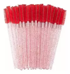 Cepillo Para Pestañas Con Glitter x50