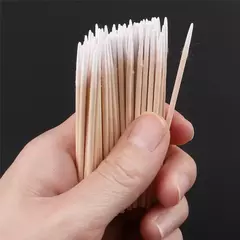 Mini Palitos Con Algodon