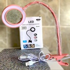 Lampara Led Flexible Con Lupa Usb en internet