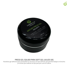 Gel Solido Para Soft Gel UV/LED Press Gel 10g Cherimoya