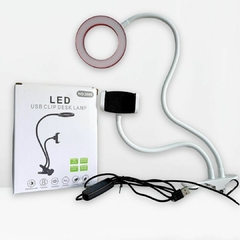 Lampara Flexible Led Con Soporte Para Celular