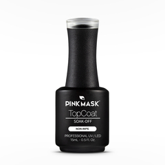 Top Coat Matte 15ml - Pink Mask