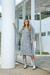 Vestido Midi Tricot Mousse com Fenda Suiça - comprar online