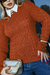 Blusa Capadocia - Blusa tricot com detalhes em tranças - WR MALHAS