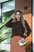 Blusa Capadocia - Blusa tricot com detalhes em tranças