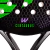 PALETA STEEL CUSTOM - CENTAURUS W FOAM VIOLETA Y VERDE - HOME PADEL