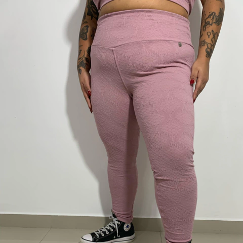 Calza texturizada Premium Rosa viejo - comprar online