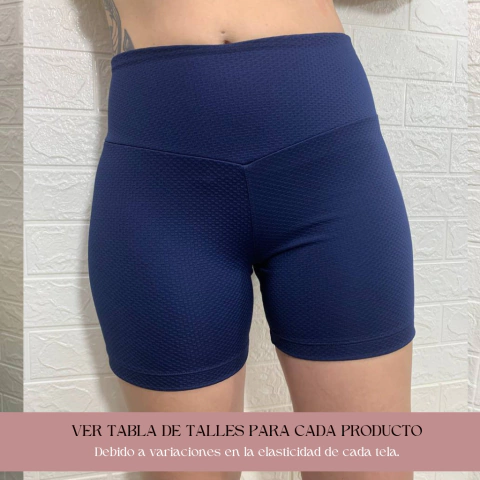 Short Nori azul marino