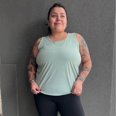 Musculosa pistacho - comprar online