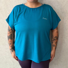 Remera deportiva Petroleo DryFit - comprar online