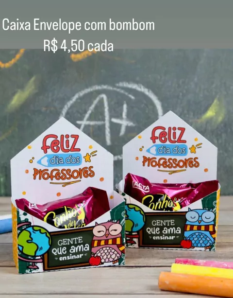 CAIXA COM BOMBOM