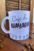 Kit Caneca de Vidro Personalizada + coador na internet