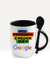 Caneca Meu Professor é melhor que Google -  Na Casa da Árvore