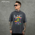 Camiseta Oversized WNC Mushroom Cinza - loja online