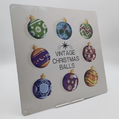 PLACA PÓSTER NAVIDAD 30 CM #PNX005 en internet