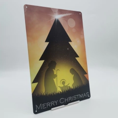 PLACA PÓSTER NAVIDAD #PNM007 - comprar online