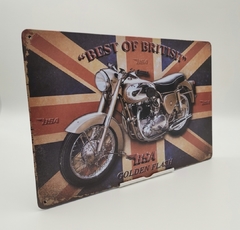 PLACA PÓSTER MOTOS #PM045 - comprar online
