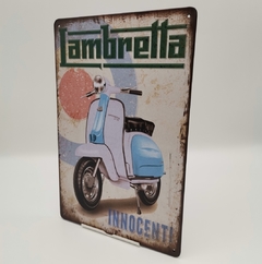 PLACA PÓSTER MOTOS #PM137 - comprar online