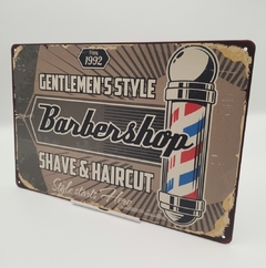 PLACA PÓSTER BARBERIAS #PRB041 - comprar online
