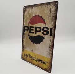 PLACA PÓSTER GASEOSA #PBB099 - comprar online