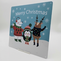 PLACA PÓSTER NAVIDAD 30 CM #PNX010 - comprar online