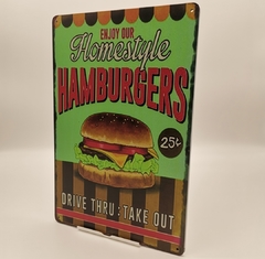 PLACA PÓSTER COMIDAS #PHE022 - comprar online