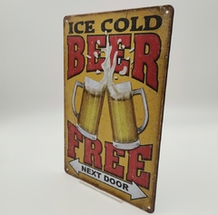 PLACA PÓSTER CERVEZAS #PBP071 - comprar online