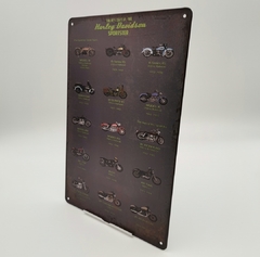 PLACA PÓSTER MOTOS #PM171 - comprar online
