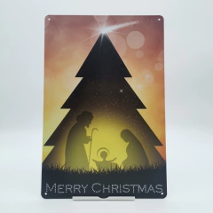 PLACA PÓSTER NAVIDAD #PNM007