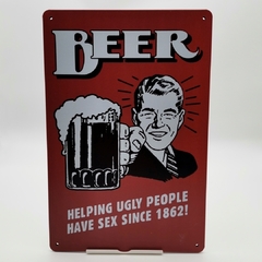 PLACA PÓSTER CERVEZAS #PBP144