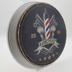 PLACA PÓSTER 30 CM BARBERIAS #PRP011 - Decorarte vintage