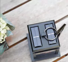 LAMPARA SOLAR RETRO #SLV002 - comprar online