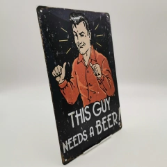 PLACA PÓSTER CERVEZAS #PBP040 en internet