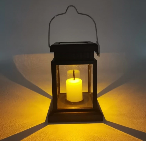 LAMPARA SOLAR RETRO #SLV001