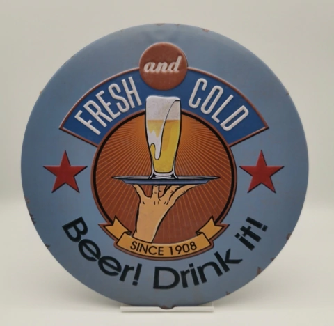 LETRERO METÁLICO RETRO #LRL001