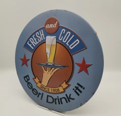 LETRERO METÁLICO RETRO #LRL001 - comprar online