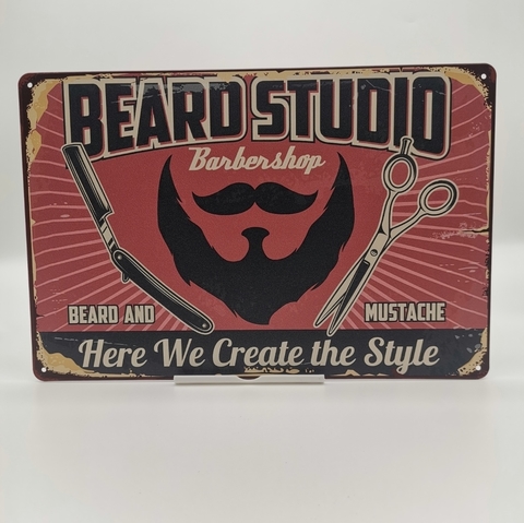 PLACA PÓSTER BARBERIAS #PRB033