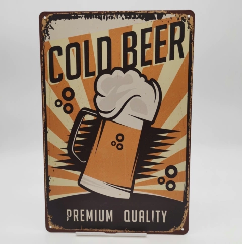 PLACA PÓSTER CERVEZAS #PBP113