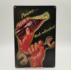 PLACA PÓSTER GASEOSA #PBB024