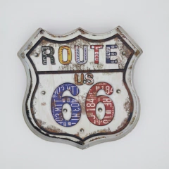 LETRERO METALICO LUZ LED #APC338