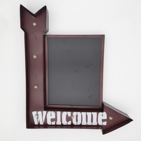 LETRERO METALICO LUZ LED #APC340