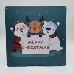 PLACA PÓSTER NAVIDAD 30 CM #PNX012