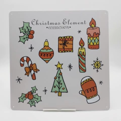 PLACA PÓSTER NAVIDAD 30 CM #PNX009