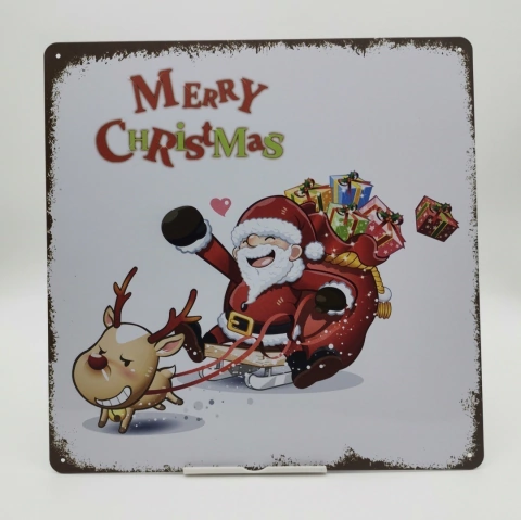 PLACA PÓSTER NAVIDAD 30 CM #PNX007